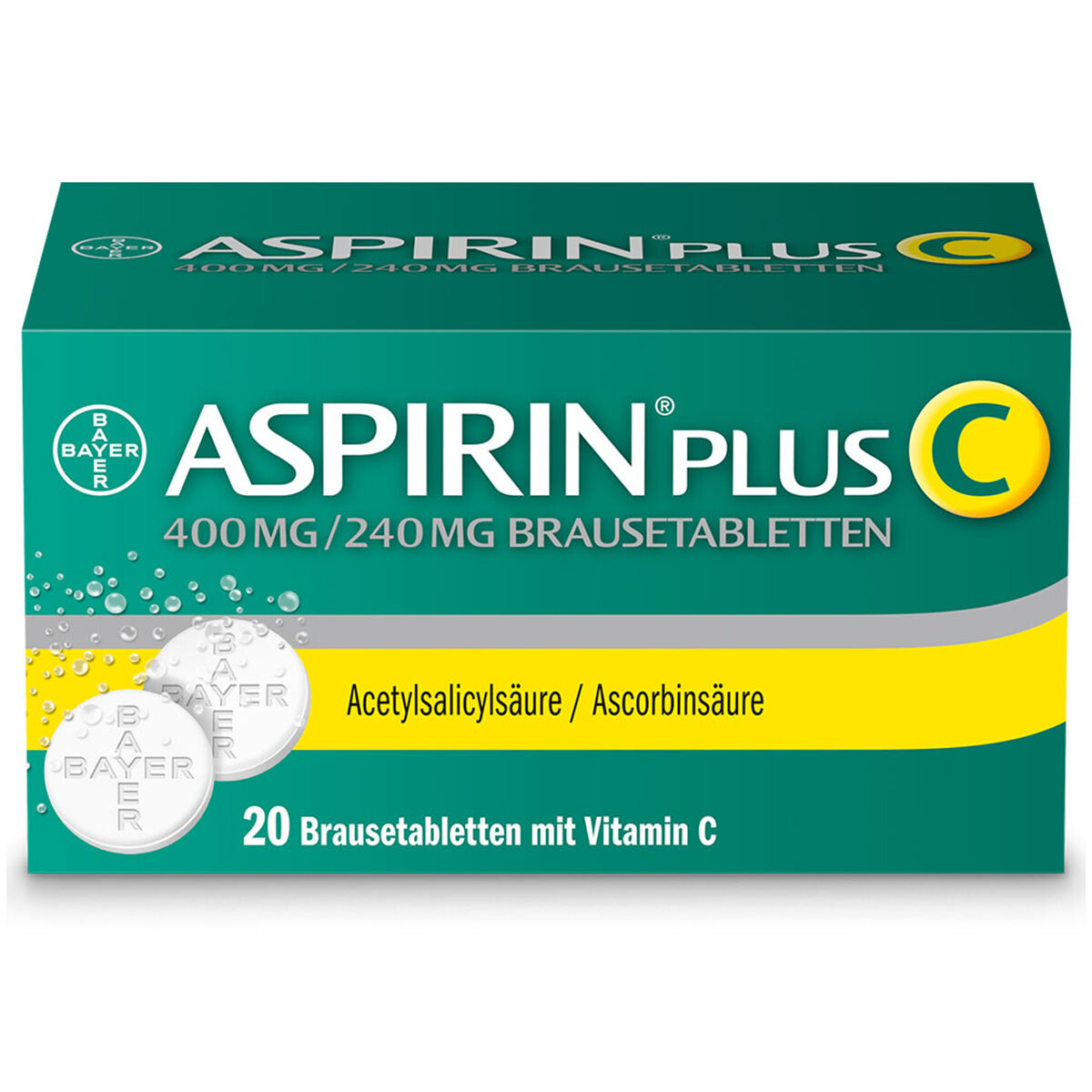 ASPIRIN plus C forte, Аспирин, болеутоляющее, 20 шипучих таблеток, Германия  купить по цене 1700 в интернет-магазине devitamin24