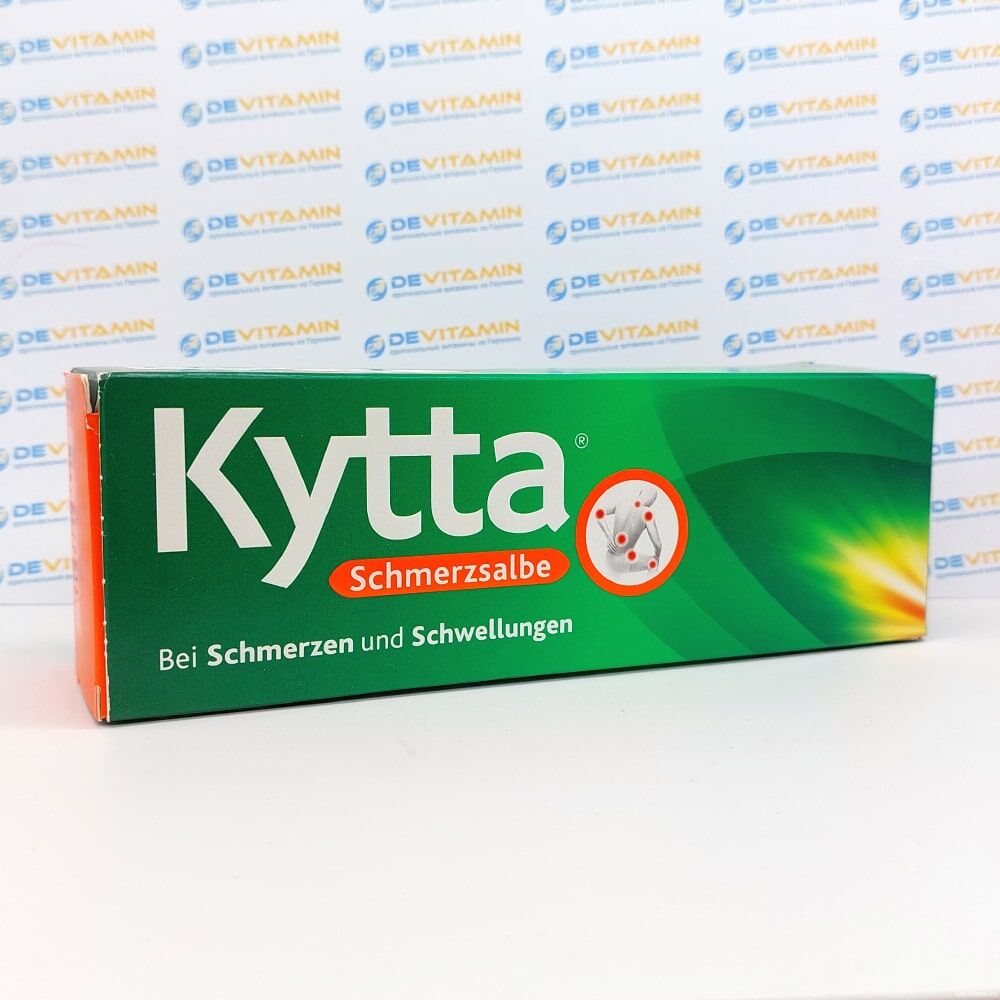 Kytta Китта обезболивающая мазь, 100 г, Германия купить по цене 3190 в  интернет-магазине devitamin24