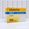 Вигантол 1000 М.Е. Vigantol 1000 I.E., 200 шт. из Германии в таблетках (бывш. Вигантолеттен)