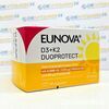 Eunova DuoProtect D3+K2 4000 I.E. Эунова  Д3 + К2, 90 шт, Германия