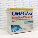 Омега-3 из лососевых, с витамином D3, 100 капсул, Германия