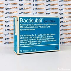 Bactisubtil Complex Бактисубтил комплекс для кишечника, 50 шт, Германия