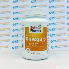Omega 3 Gold Brain ZeinPharma Омега-3 Голд для мозга, 30 капсул, Германия