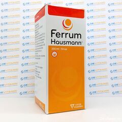 Ferrum Hausmann Железо в сиропе, для детей и взрослых, 200 мл, Германия