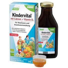 Кальций и витамин D3 Kindervital, 250 мл