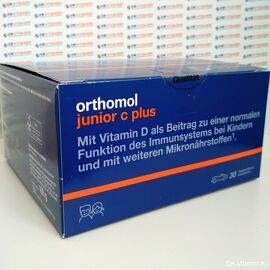 Orthomol Junior C Plus мультивитаминный комплекс для детей, 30 капсул, Германия