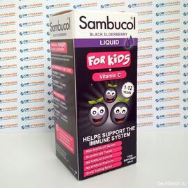 Sambucol kids Самбукол для детей, мультивитамины, 120 мл, Великобритания
