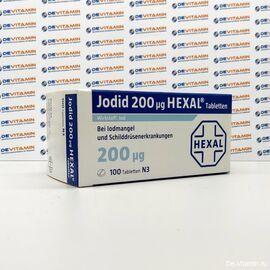 Jodid HEXAL 200 mg Йод 200 мг, 100 шт, Германия