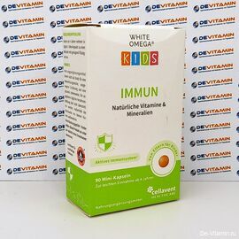 White Omega Kids Immun Витамины для иммунитета, 90 капсул, Германия