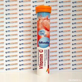 Vitamin C Витамин С, шипучие таблетки, 20 шт, Германия