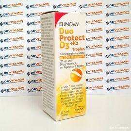 EUNOVA DuoProtect D3 Витамины D3 и К2 , 50 мг, Германия