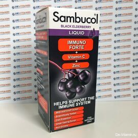 Sambucol Immuno Forte Самбукол Иммуно Форте, 120 мл, Великобритания