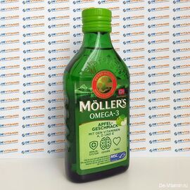 Mollers Omega-3 Apfel Меллерс Омега-3 с яблочным вкусом, 250 мл, Германия