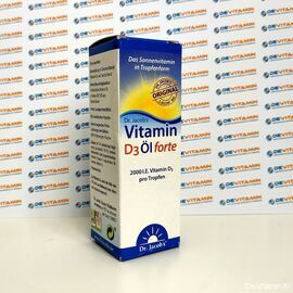 Dr. Jacob´s Vitamin D3 2000 I.E. Витамин Д3 масляный 2000 ед, 20 мл, Германия