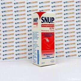Snup 0,1 % Nasenspray Снуп назальный спрей 0,1% при заложенности носа, 10 мл, Германия