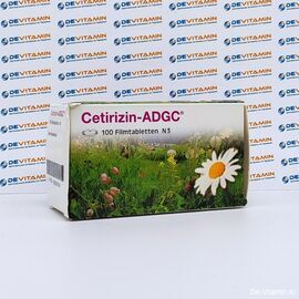 Cetirizin-ADGC Цетиризин от аллергии, 100 шт, Германия