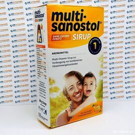 Multi-Sanostol Сироп Саностол без сахара от 1 года, 260 г, Германия