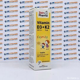 Vitamin D3+K2 ZeinPharma Витамин Д3+К2 в каплях, 20 мл, Германия