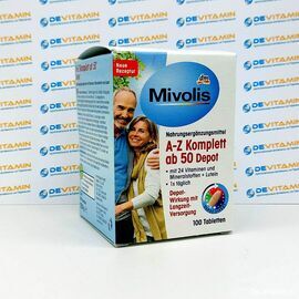 Мультивитамины для людей от 50 лет, 100 таблеток, Германия