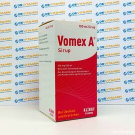 Vomex A Вомекс сироп от укачивания и рвоты, для детей, 100 мл, Германия