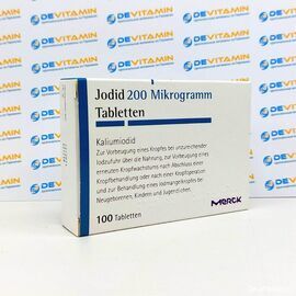 Jodid 200 Йод 200 мкг, 100 таблеток, Германия
