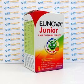Eunova Junior Мультивитамины для детей Эунова Джуниор, 100 шт, Германия