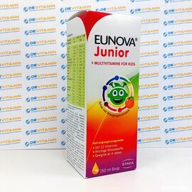 Eunova Junior Мультивитамины для детей в сиропе, 150 мл, Германия