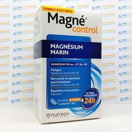 Magné Control Препарат магния при усталости и стрессе, 60 таблеток, Франция