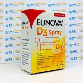 Eunova D3 Spray Витамин Д3 Спрей, 8 мл, Германия