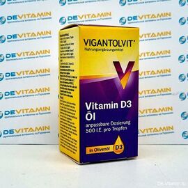 VIGANTOLVIT D3 Витамин D3 в каплях, 10 мл, Германия