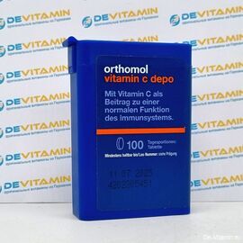 Orthomol vitamin C Ортомол витамин С depo, 100 таблеток, Германия