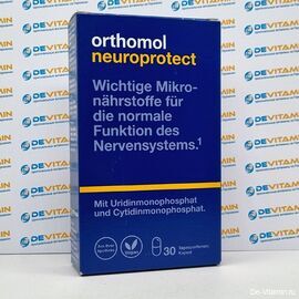 Orthomol Neuroprotect Ортомол Нейропротект для нервной системы, 30 капсул, ГерманияOrthomol Neuroprotect Ортомол Нейропротект для нервной системы, 30 капсул, Германия