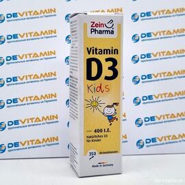 Vitamin D3 Kids Витамин Д3 для детей 400 МЕ в каплях, 10 мл, Германия