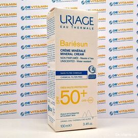 Uriage Bariésun Mineral-Creme SPF50+, 100 мл, Франция