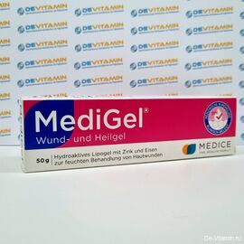 MediGel Медигель при ранах и ссадинах, 50 гр, Германия