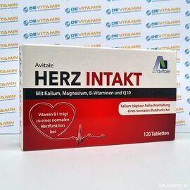 HERZ INTAKT для поддержания артериального давления, 120 таблеток, Германия
