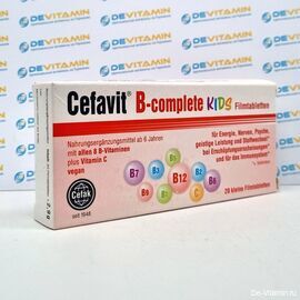 Cefavit B-complete Kids В-комплекс для детей, 20 шт, Германия