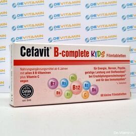 Cefavit B-complete Kids В-комплекс для детей, 60 шт, Германия