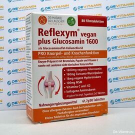 Reflexym 1600 Хондропротектор с глюкозамином, 80 капсул, Германия