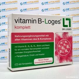 Vitamin B-Loges Витамины группы В, 60 таблеток, Германия