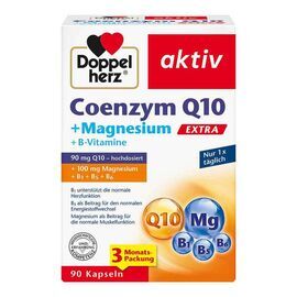 Doppelherz Coenzym Q10 + Magnesium Доппельгерц для сердца и сосудов, Германия, 90 штук