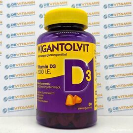 VIGANTOLVIT D3 2000 I.E. Вигантолвит 2000 Д3, 60 шт, Германия