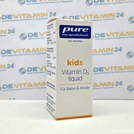 Pure Kids Vitamin D3 Витамин Д3 для детей, 10 мл, Германия
