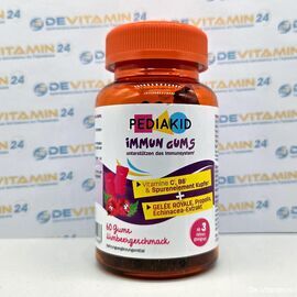 PEDIAKID Immun Gums Витаминные мишки для иммунитета, 60 шт, Франция