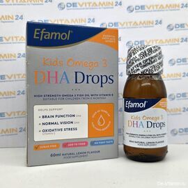 Efamol Kids Omega 3 DHA Эфамол для детей, 60 мл, Великобритания
