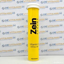 Vitamin C 1000 mg + Zink Витамин С + Цинк 1000 мг, 20 шипучих таблеток, Германия