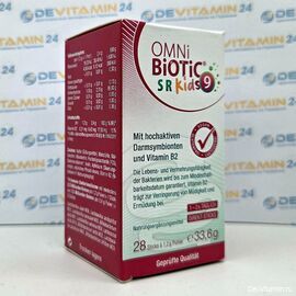 OMNi-BiOTiC SR-9 Kids Пробиотик для детей, 28 саше, ГерманияOMNi-BiOTiC SR-9 Kids Пробиотик для детей, 28 саше, Германия