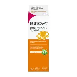 Eunova Junior Эунова Мультивитамины для детей в сиропе, 150 мл, Германия