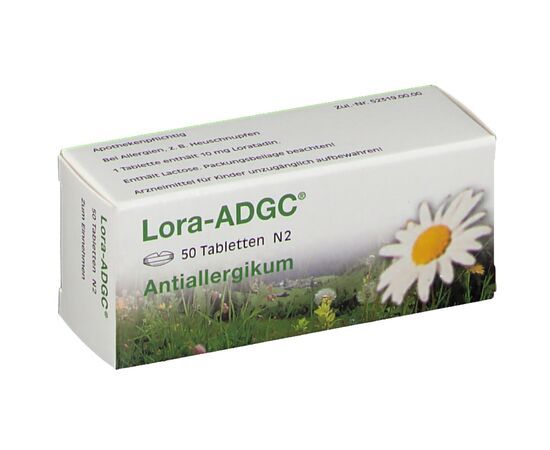 Противоаллергический препарат Lora-ADGC, 50 таблеток