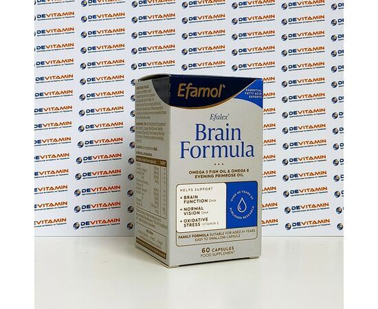 Efamol brain Эфамол брейн, капсулы, 60 шт, улучшение работы мозга, Великобритания